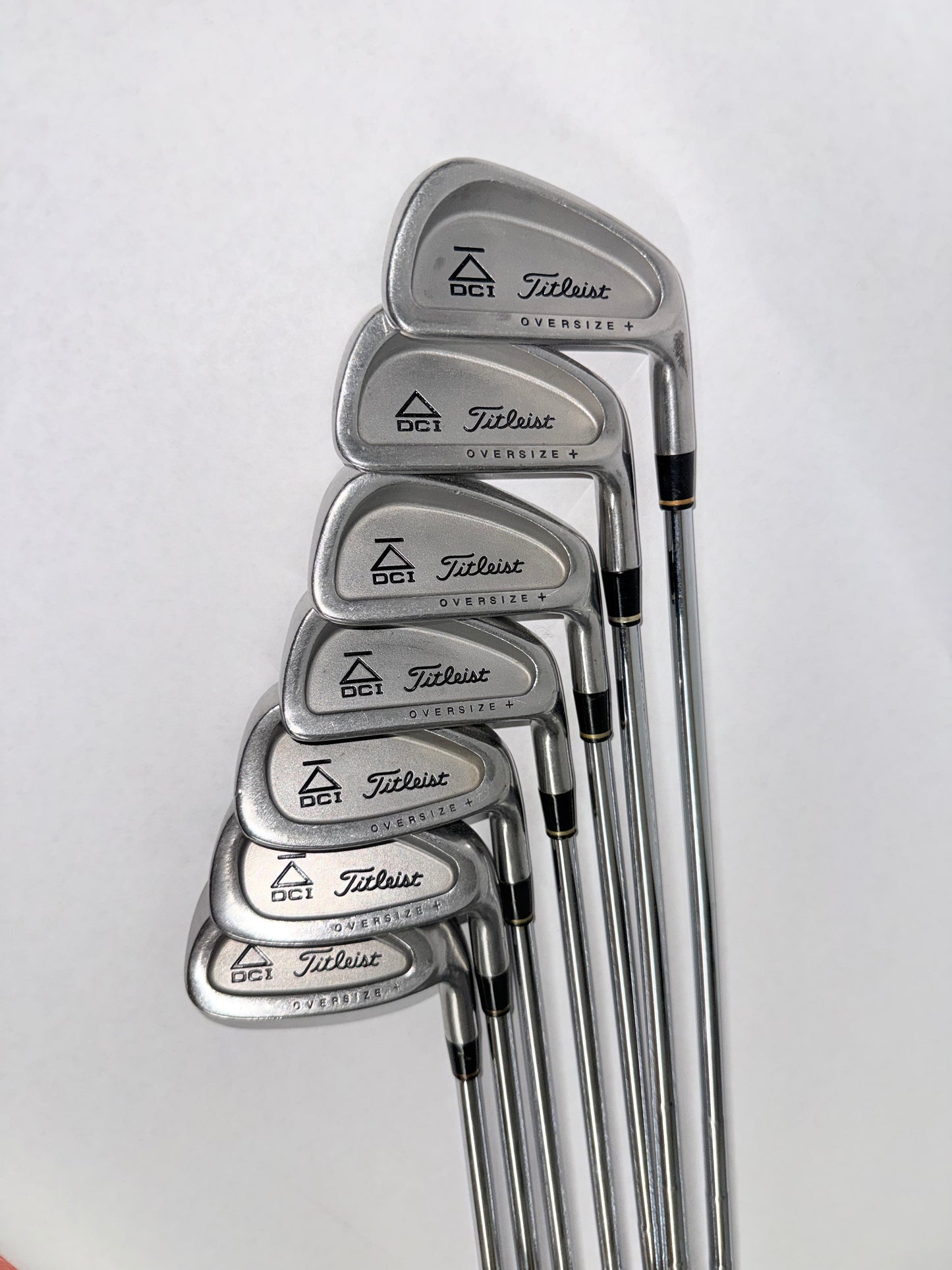 Titleist DCI Black Oversize Iron Set 4-PW with Par 3 Bag Bundle
